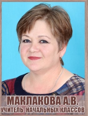 Маклакова Анна Витальевна.