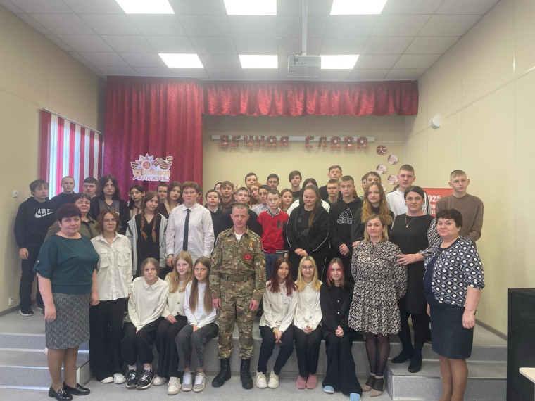 ВСТРЕЧА С УЧАСТНИКОМ СВО.